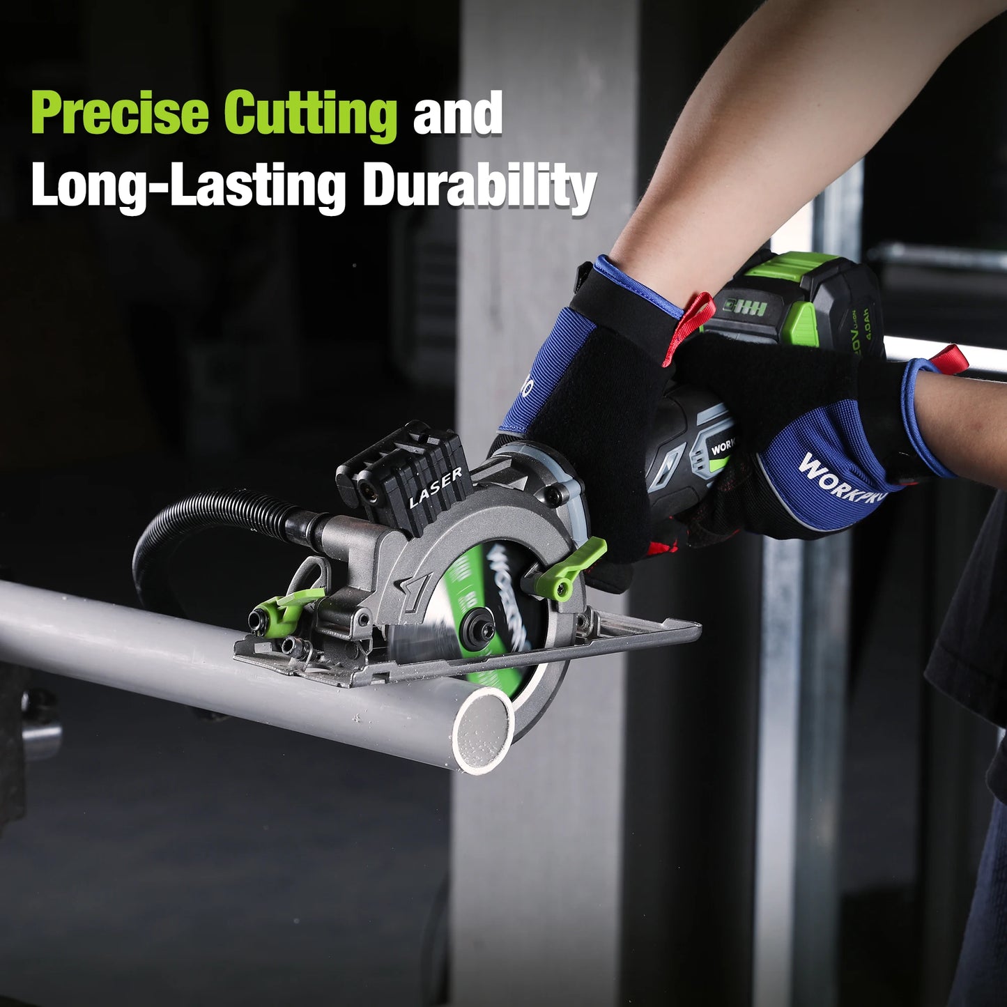 WORKPRO 20V Cordless Electric Circular Saw