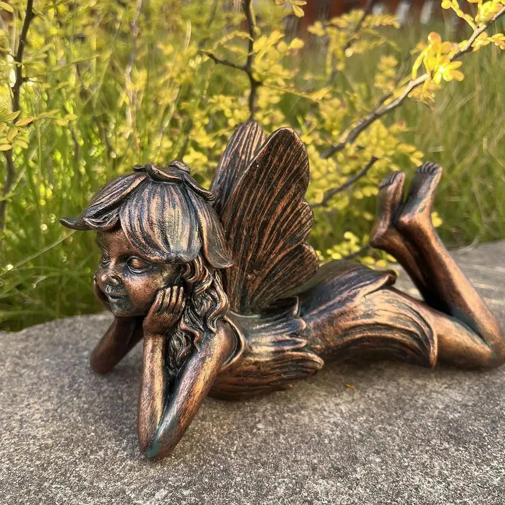 Fairy Garden Figures Decorative Resin Angel Figurines