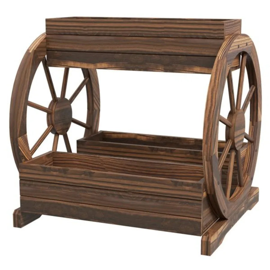 Wooden Planter Box 3Tier Raised Garden Bed