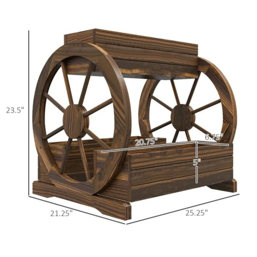 Wooden Planter Box 3Tier Raised Garden Bed