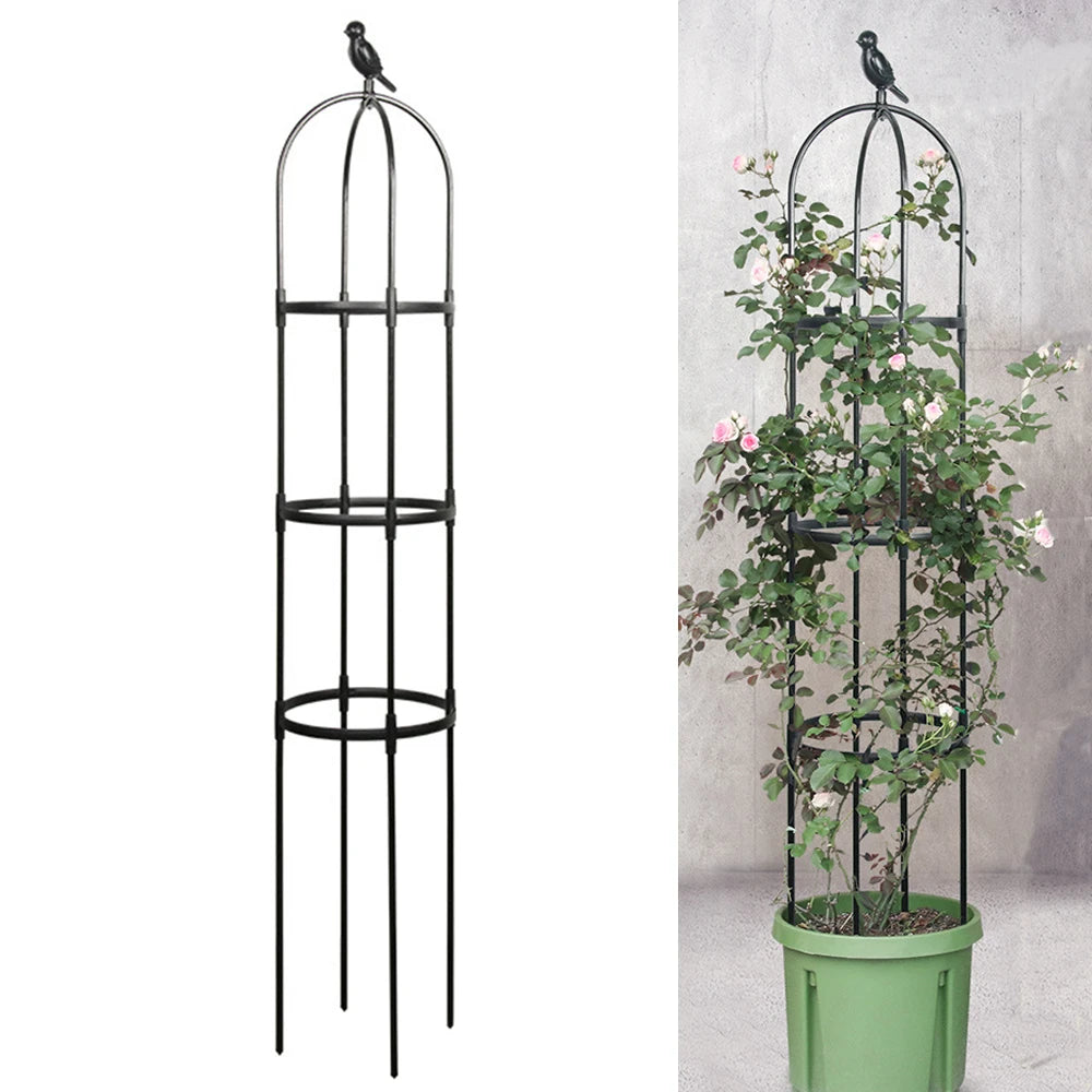 6ft Garden Trellis for Climbing Plants-Rustproof