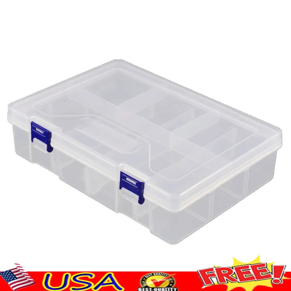 Storage Box Organizer 8 Compartments Multifunctional Case