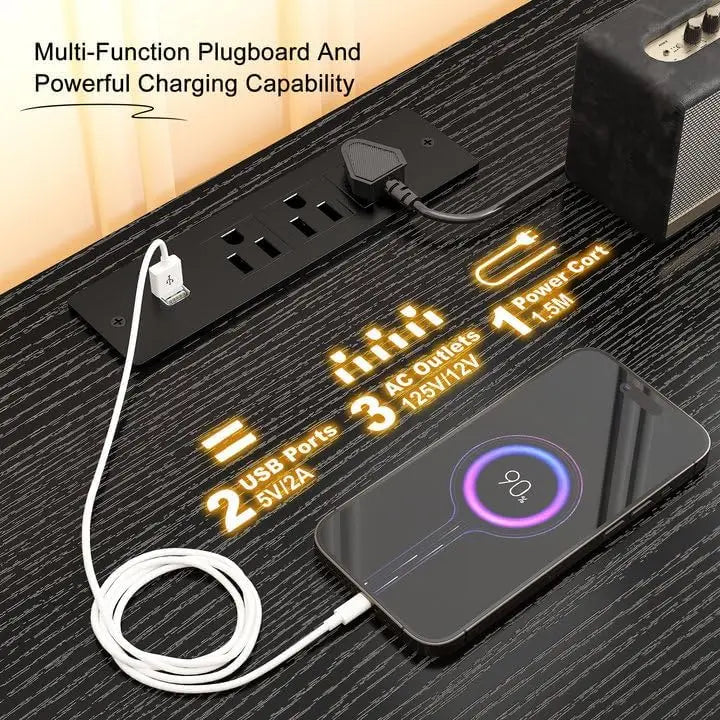 TV Stand 65" for Living Room, Wall Unit Entertainment Center.