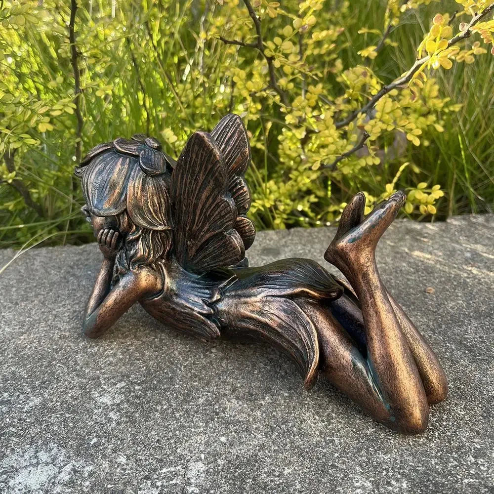 Fairy Garden Figures Decorative Resin Angel Figurines