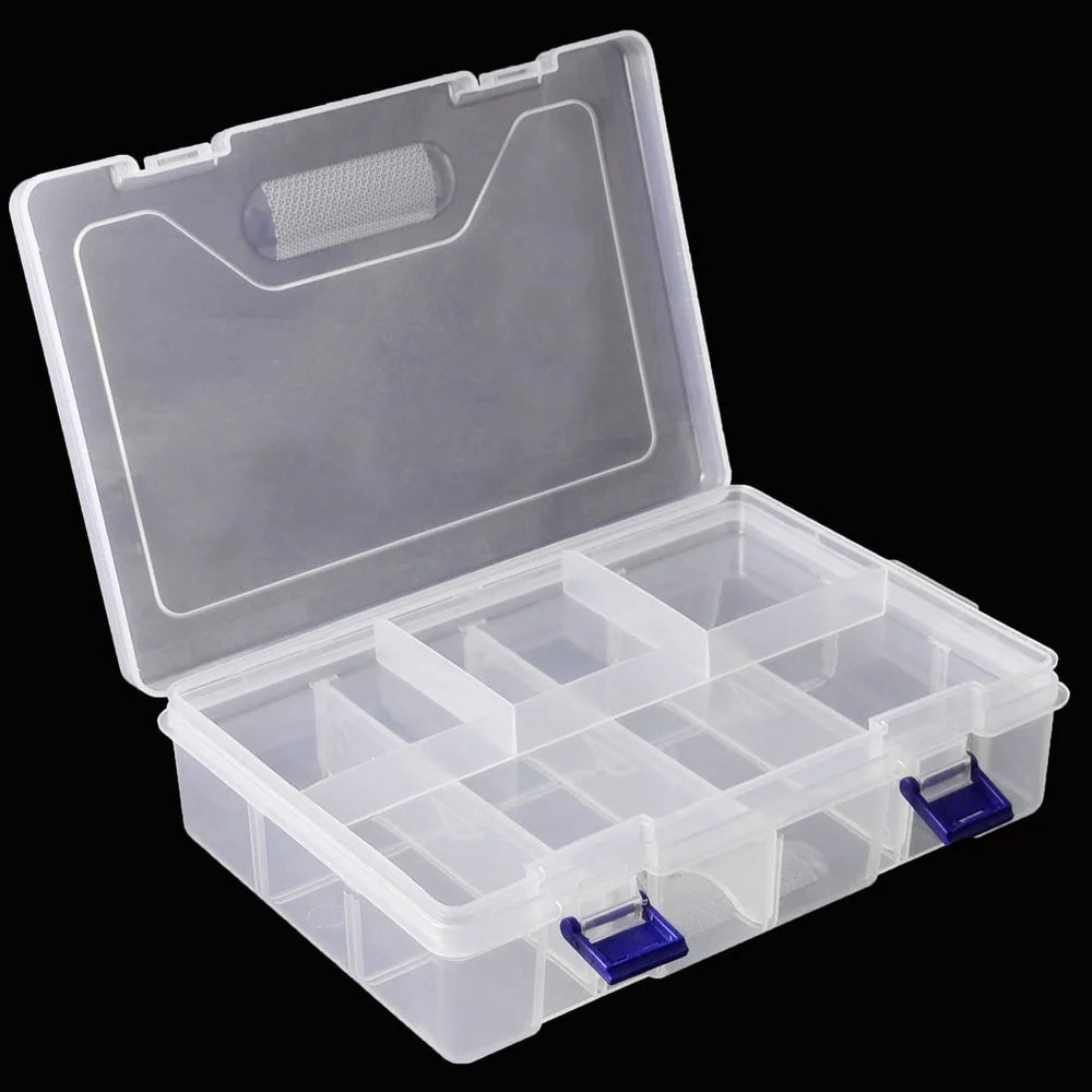 Storage Box Organizer 8 Compartments Multifunctional Case