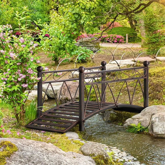 Garden Arch Bridge, Outdoor Decorative Footbridge