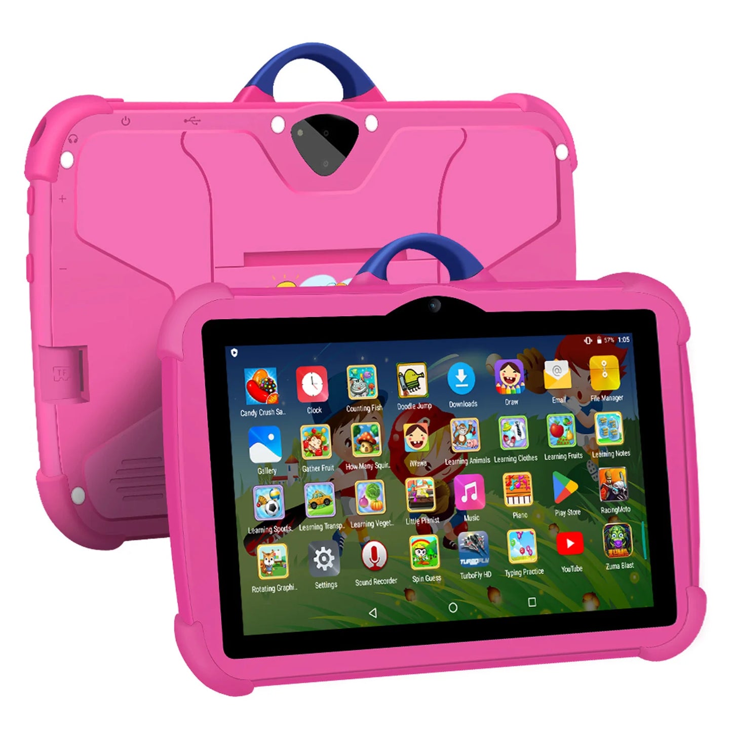 Kids Tablet 7 Inch Quad Core 4GB RAM 64GB ROM Android Learning Education