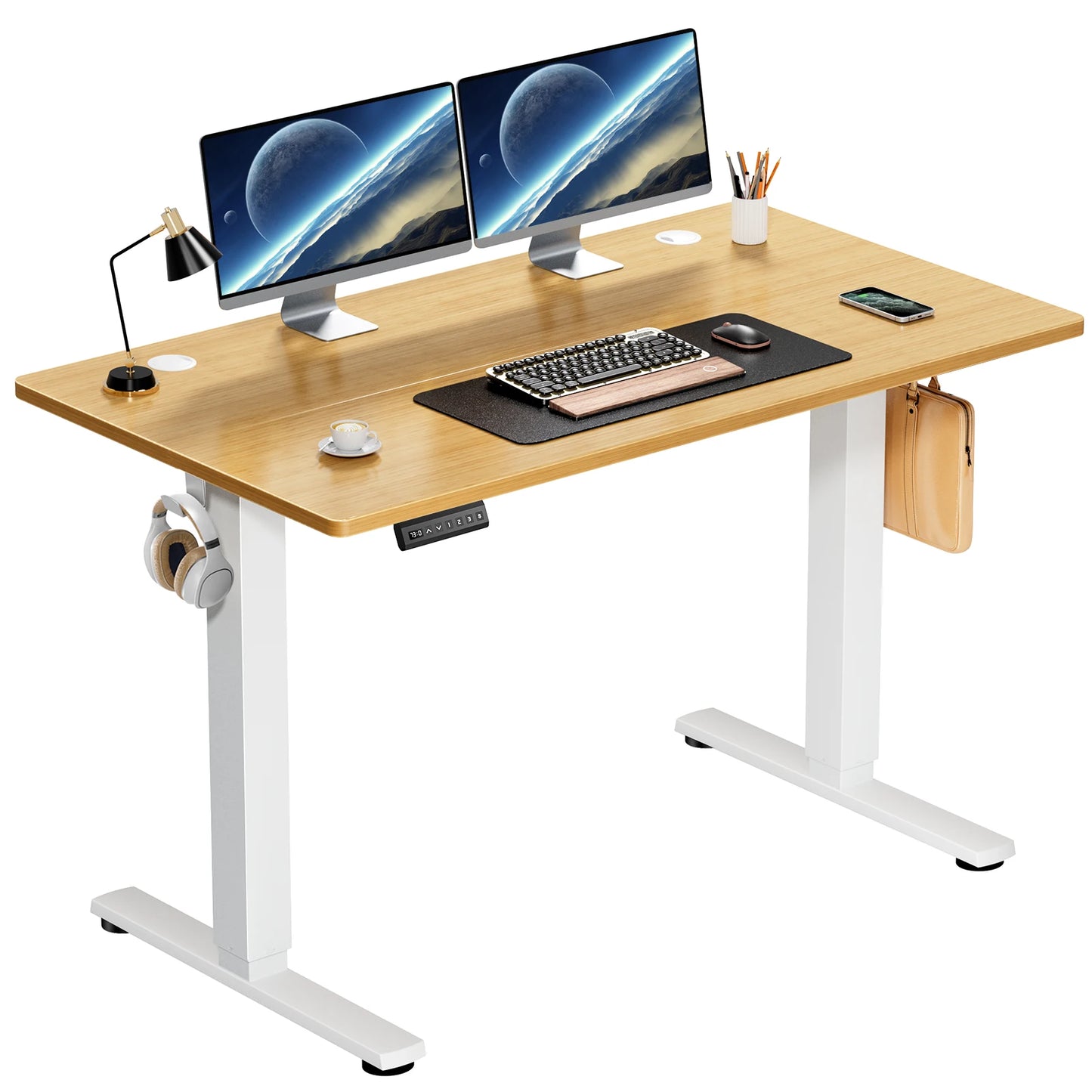 JHK Electric Standing Desk Height Adjustable Stand Up Sit