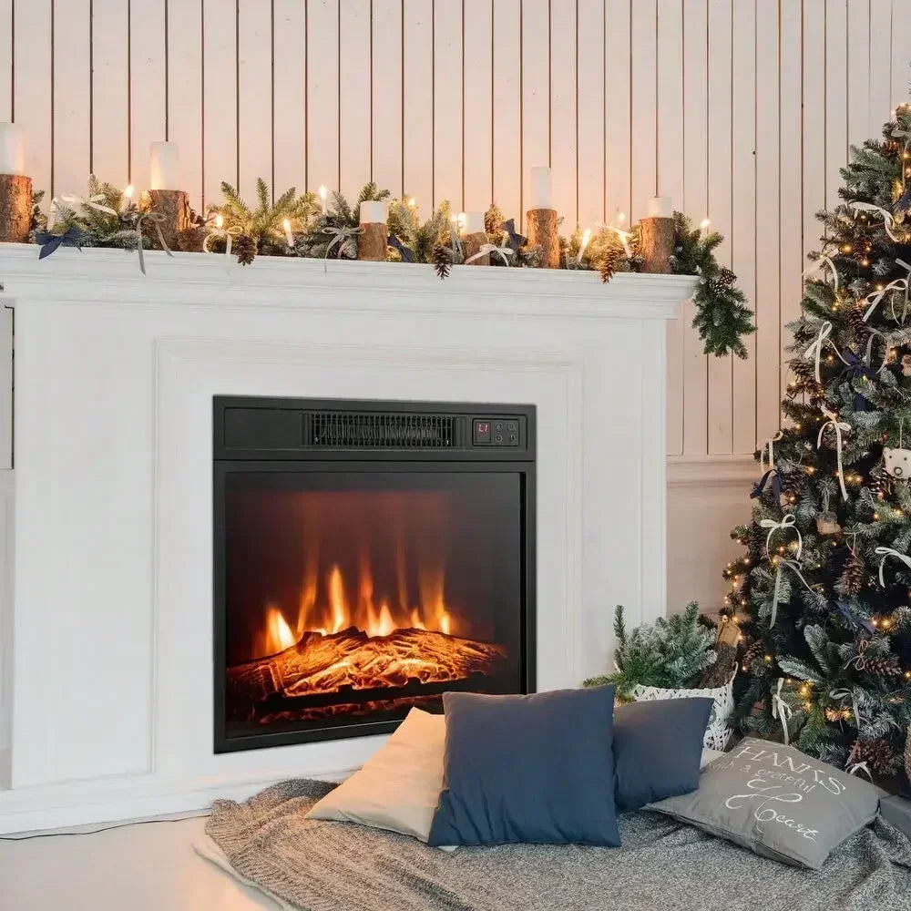 Electric Fireplace Freestanding and Wall-Mounted Heater