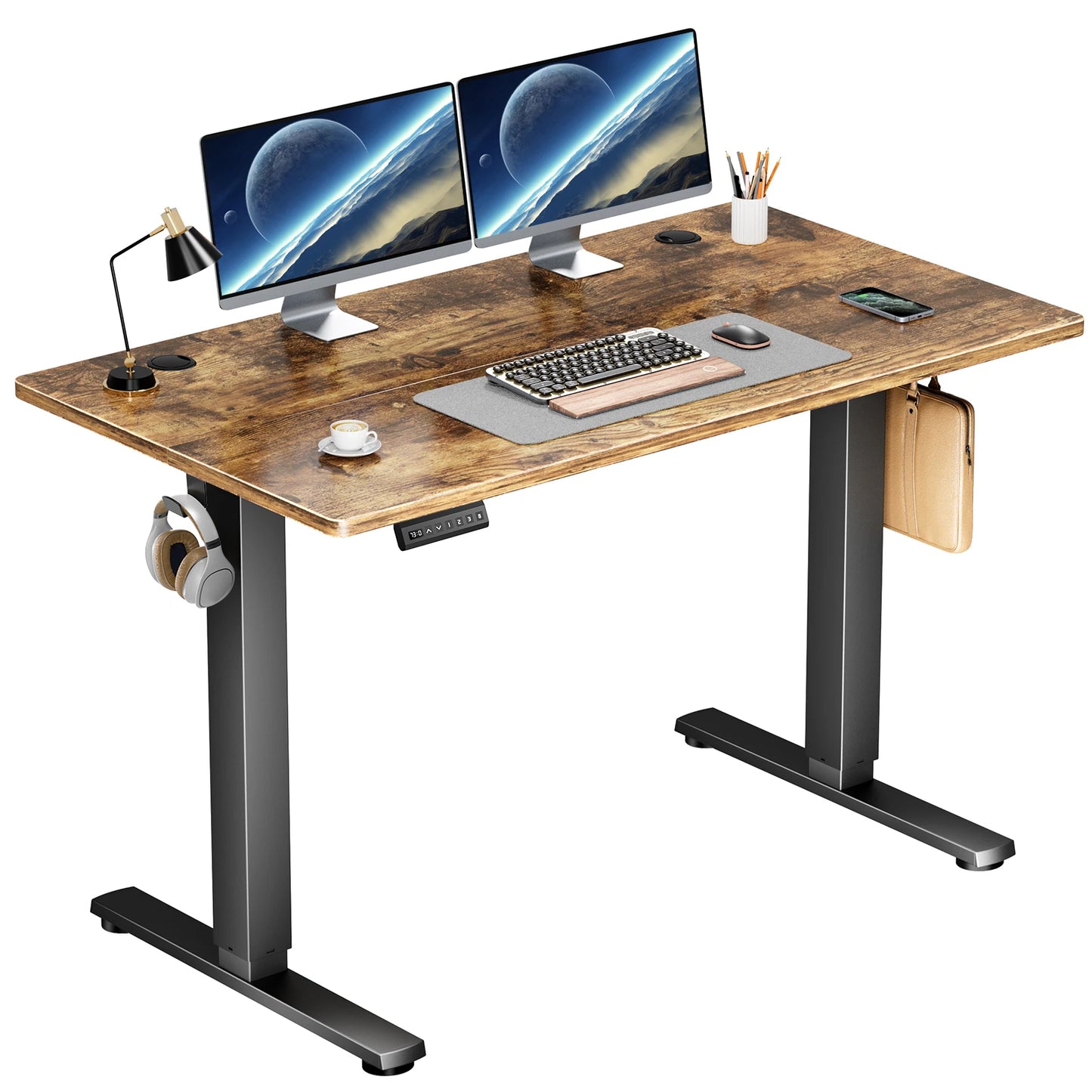 JHK Electric Standing Desk Height Adjustable Stand Up Sit