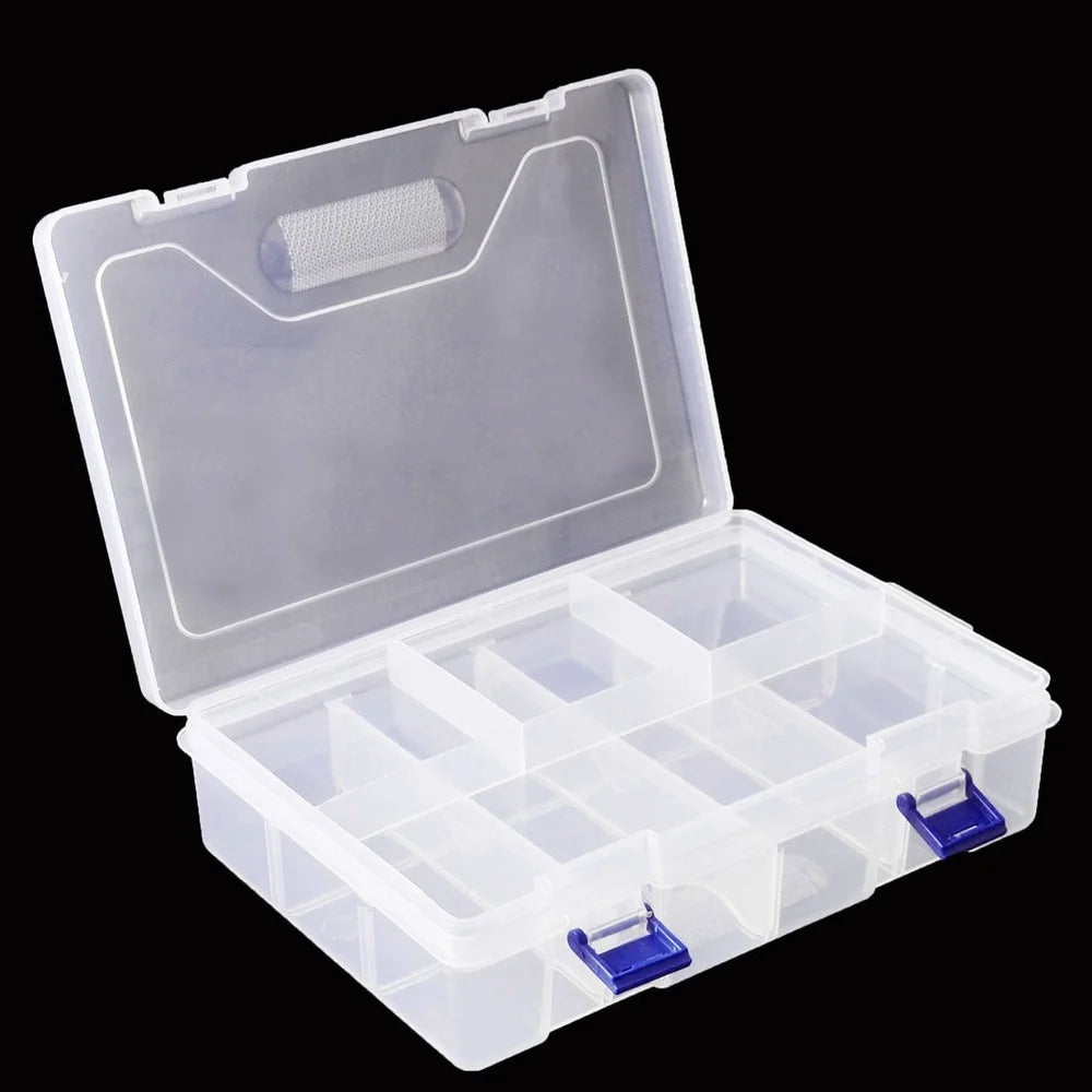 Storage Box Organizer 8 Compartments Multifunctional Case
