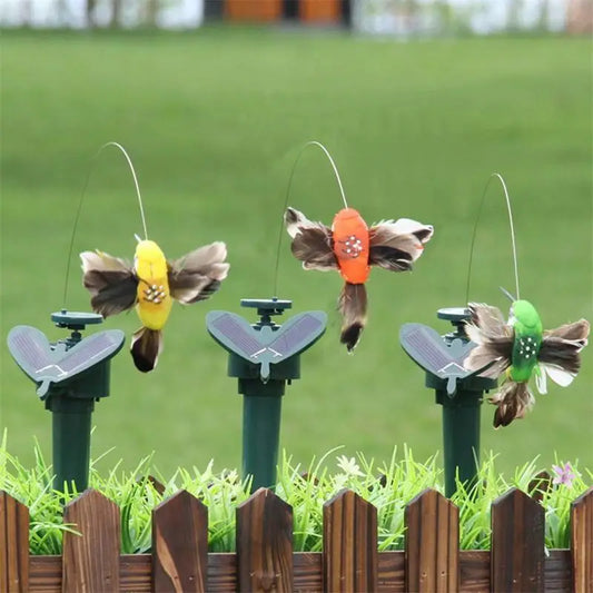 Windmill  Flying Hummingbird Powered Birds Decoration