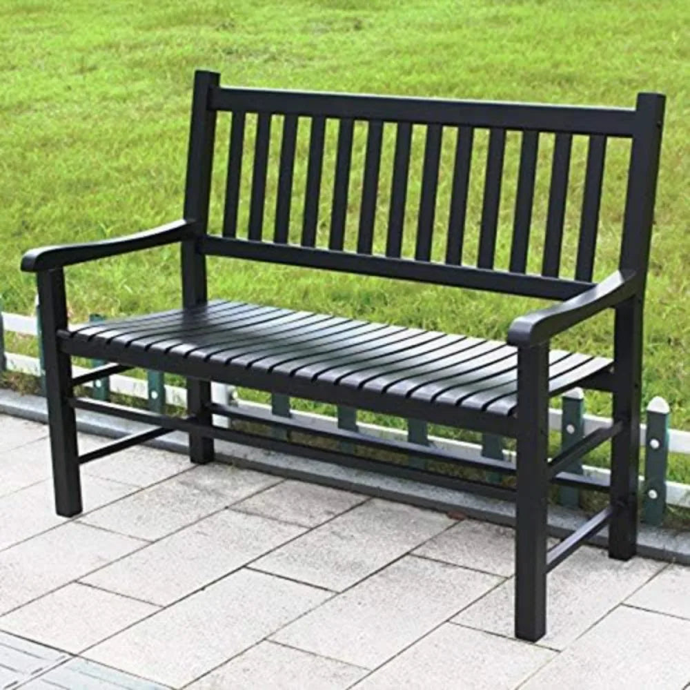 Outdoor Wood Garden Bench, Suitable for Indoor or Outdoor