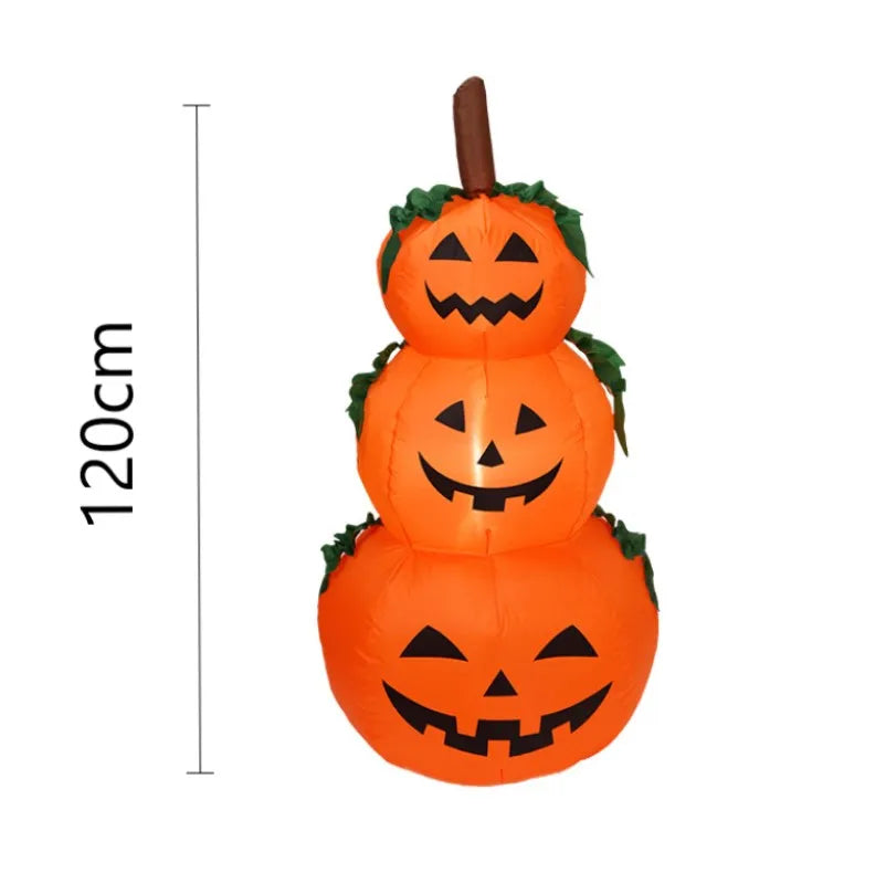 Halloween Inflatable Pumpkin with LED Outdoor Decoration