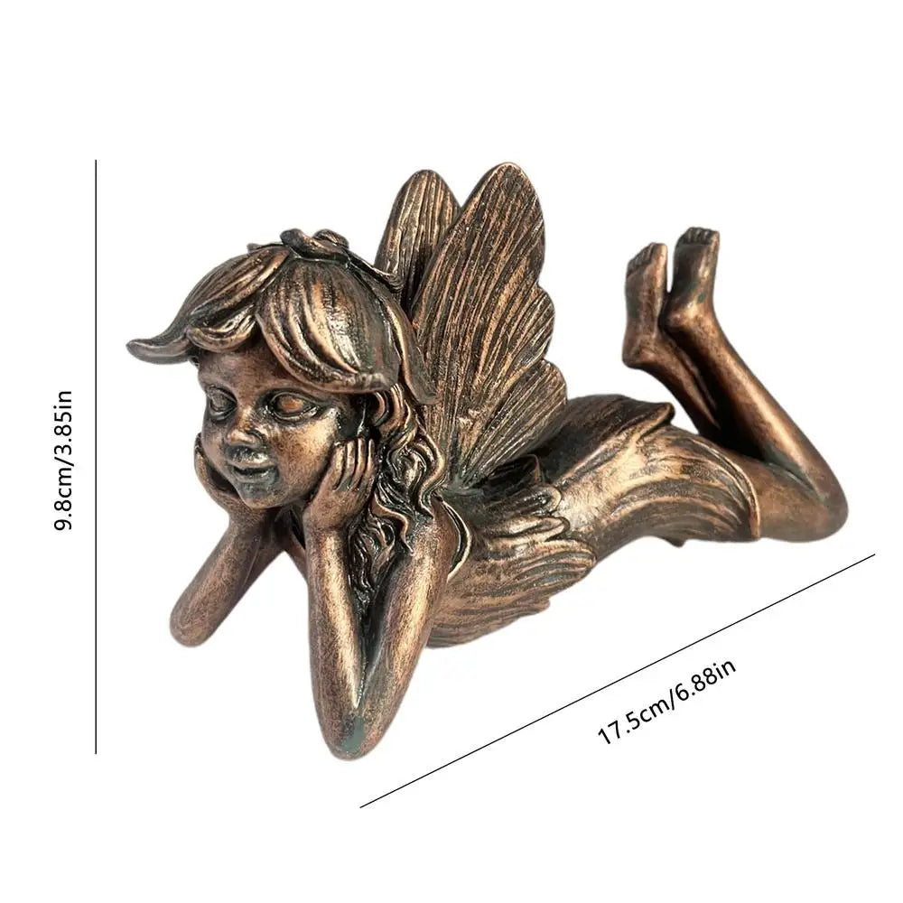 Fairy Garden Figures Decorative Resin Angel Figurines
