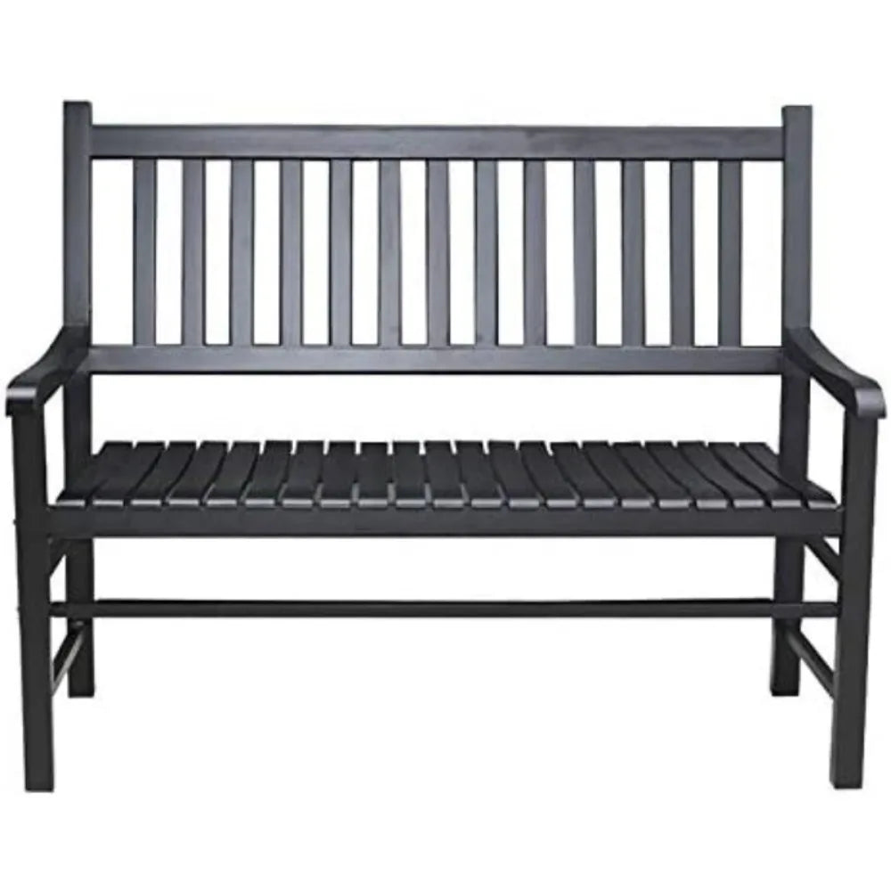 Outdoor Wood Garden Bench, Suitable for Indoor or Outdoor