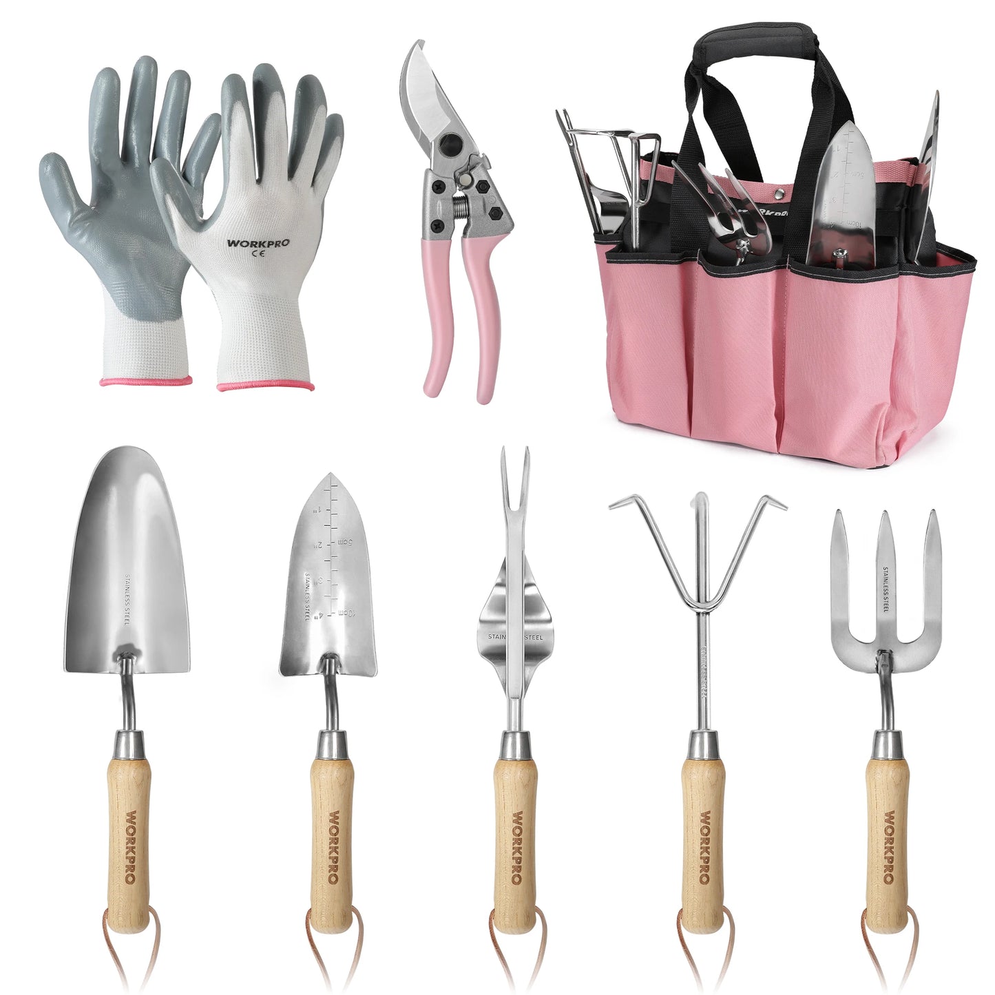Garden Tool Set, Stainless Steel Gardening Tools