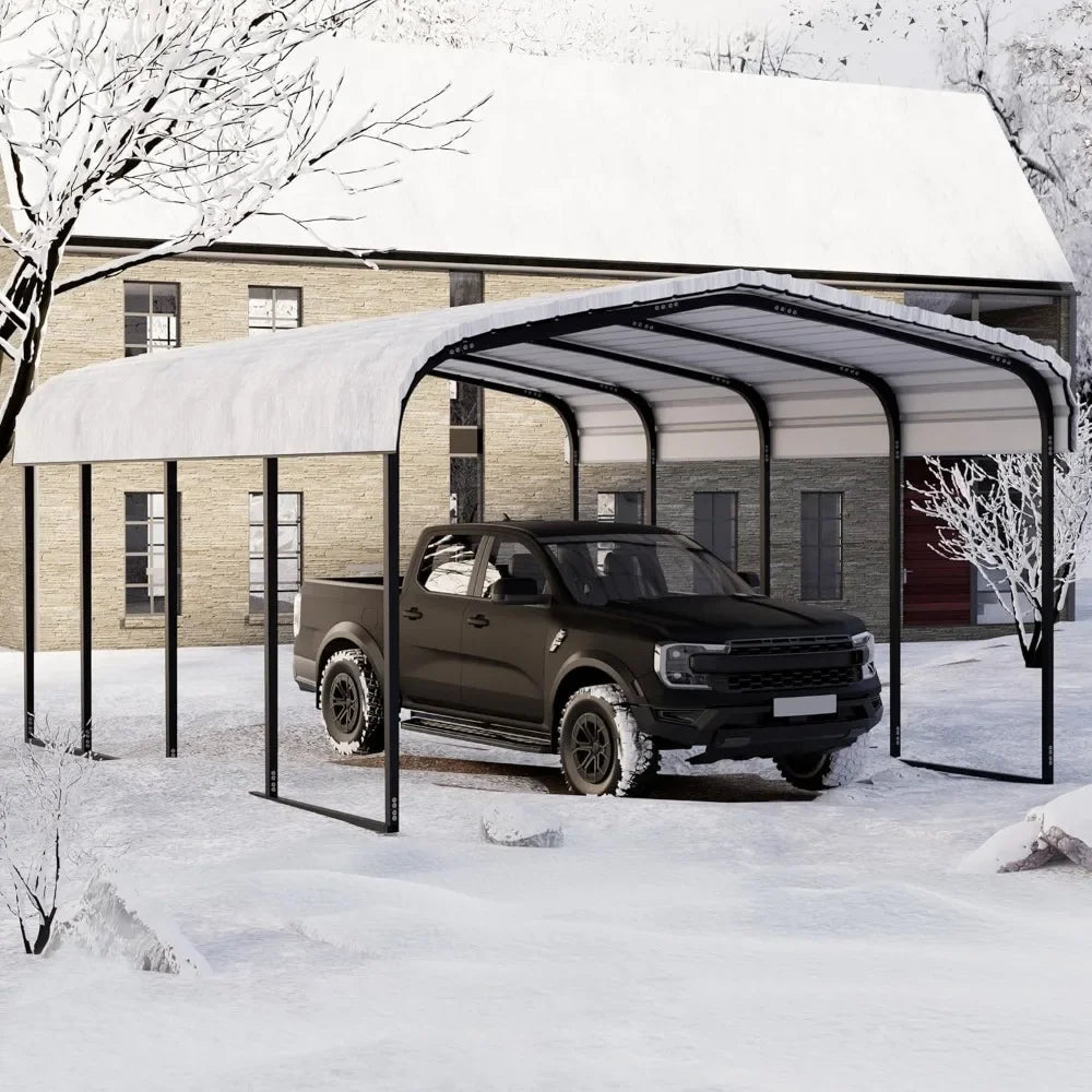 Metal Carport 12×20  Outdoor Storage Heavy Duty Metal Canopy