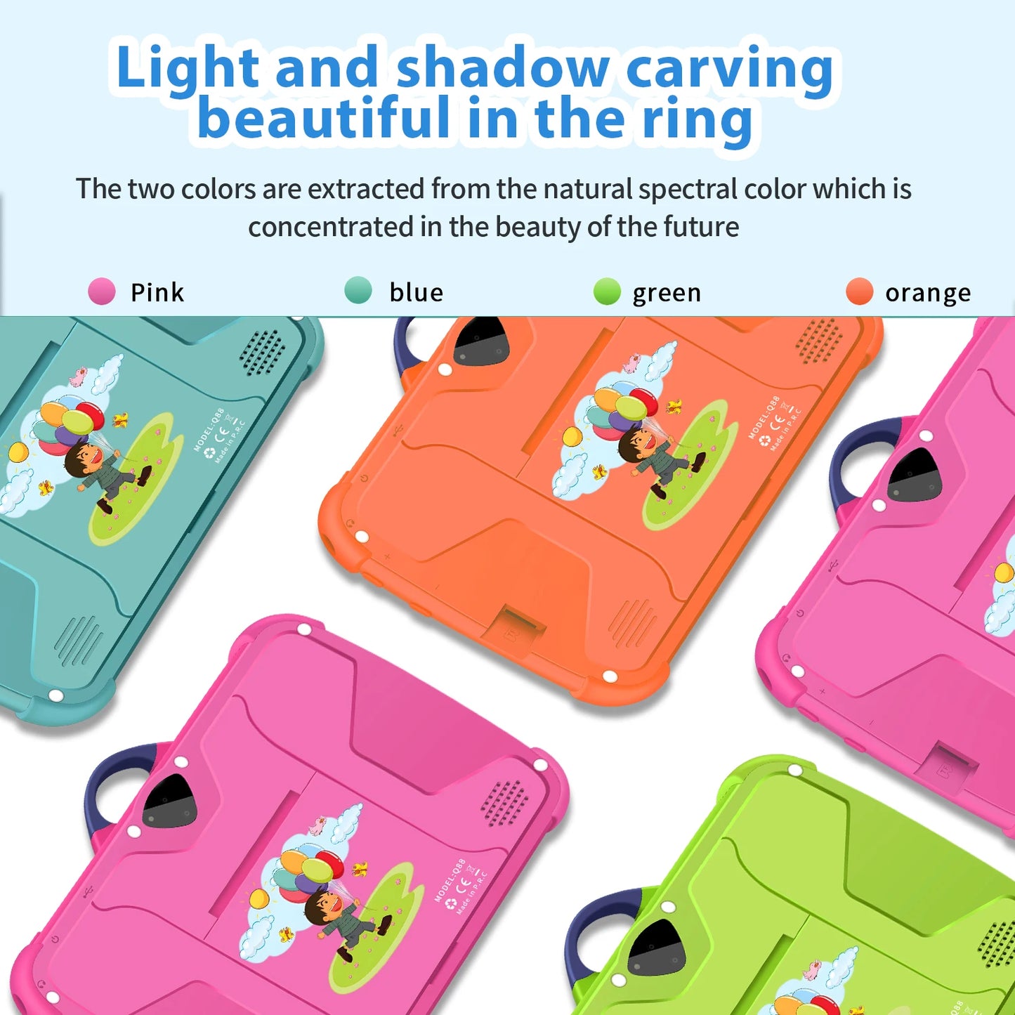 Kids Tablet 7 Inch Quad Core 4GB RAM 64GB ROM Android Learning Education